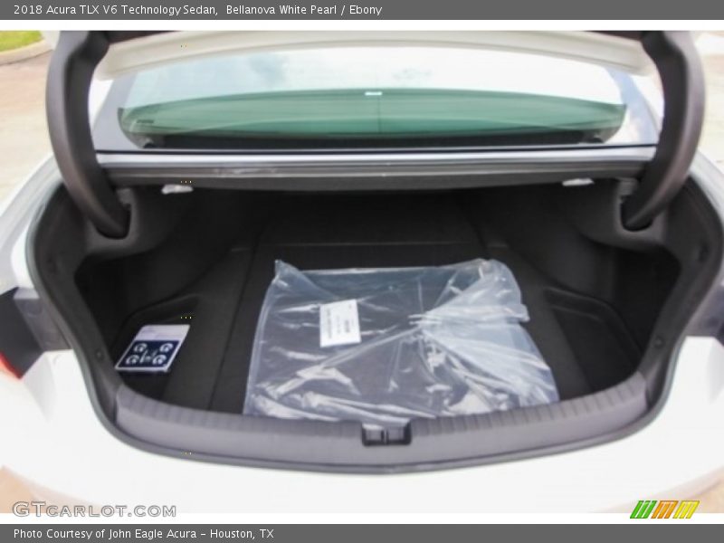 Bellanova White Pearl / Ebony 2018 Acura TLX V6 Technology Sedan