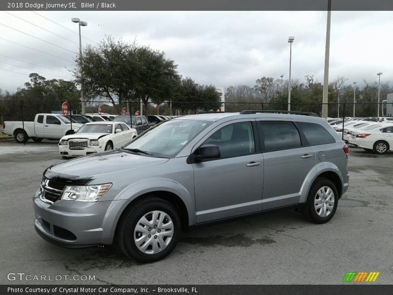 Billet / Black 2018 Dodge Journey SE