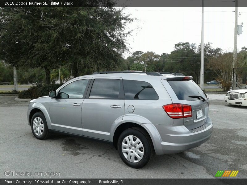 Billet / Black 2018 Dodge Journey SE