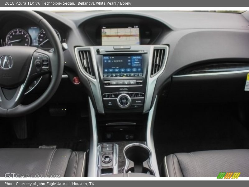 Bellanova White Pearl / Ebony 2018 Acura TLX V6 Technology Sedan