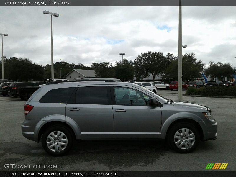 Billet / Black 2018 Dodge Journey SE