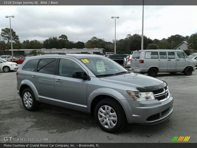 Billet / Black 2018 Dodge Journey SE