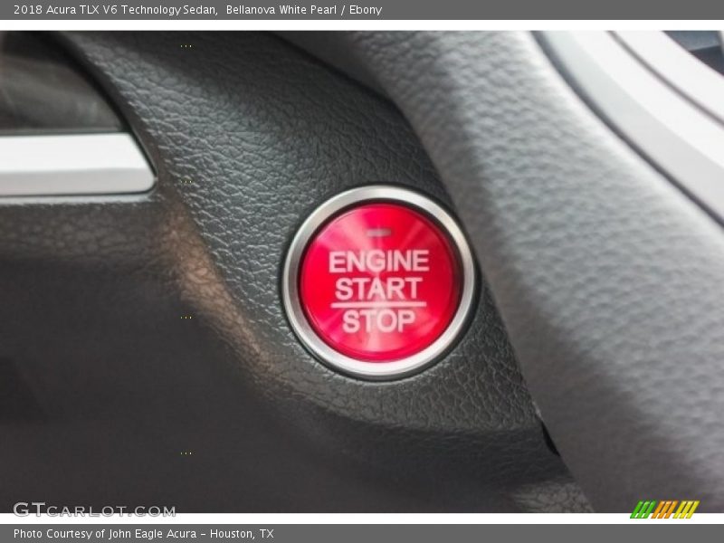 Bellanova White Pearl / Ebony 2018 Acura TLX V6 Technology Sedan
