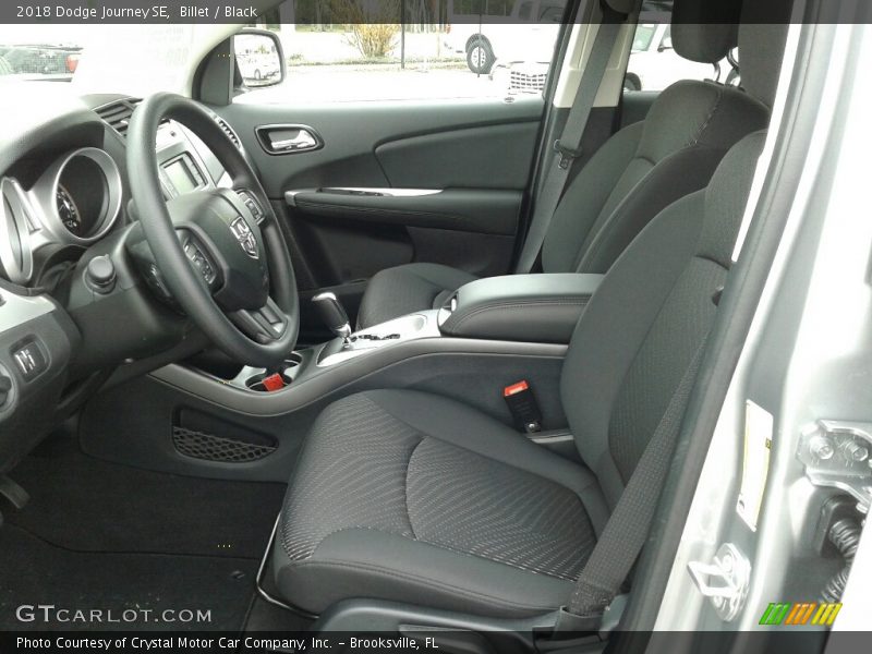 Billet / Black 2018 Dodge Journey SE