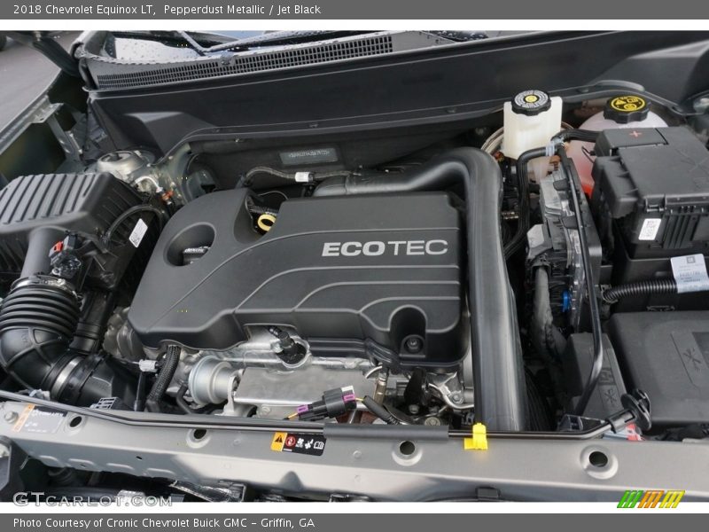 Pepperdust Metallic / Jet Black 2018 Chevrolet Equinox LT