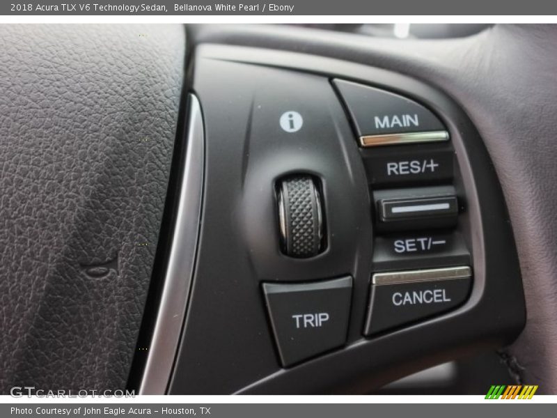 Bellanova White Pearl / Ebony 2018 Acura TLX V6 Technology Sedan