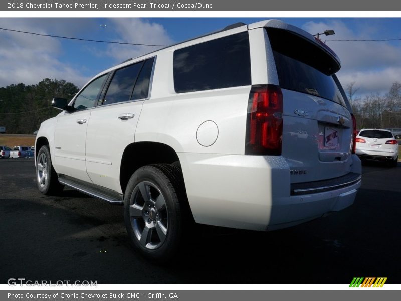 Iridescent Pearl Tricoat / Cocoa/Dune 2018 Chevrolet Tahoe Premier