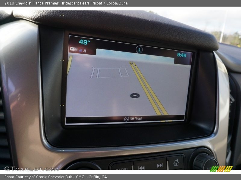 Iridescent Pearl Tricoat / Cocoa/Dune 2018 Chevrolet Tahoe Premier