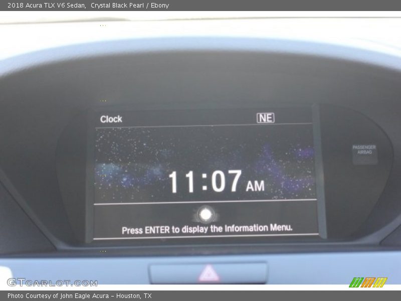Crystal Black Pearl / Ebony 2018 Acura TLX V6 Sedan