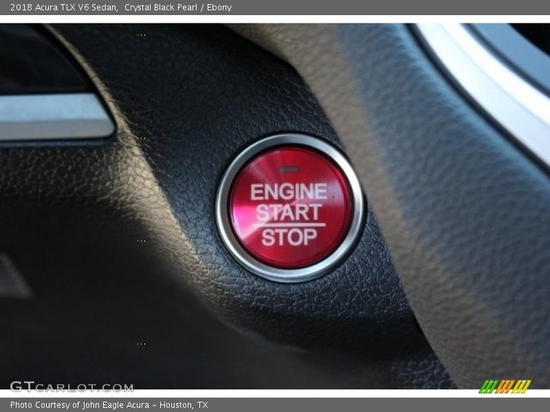 Crystal Black Pearl / Ebony 2018 Acura TLX V6 Sedan