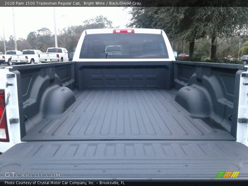 Bright White / Black/Diesel Gray 2018 Ram 1500 Tradesman Regular Cab