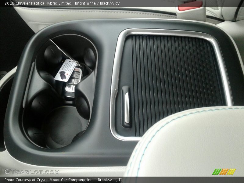 Bright White / Black/Alloy 2018 Chrysler Pacifica Hybrid Limited