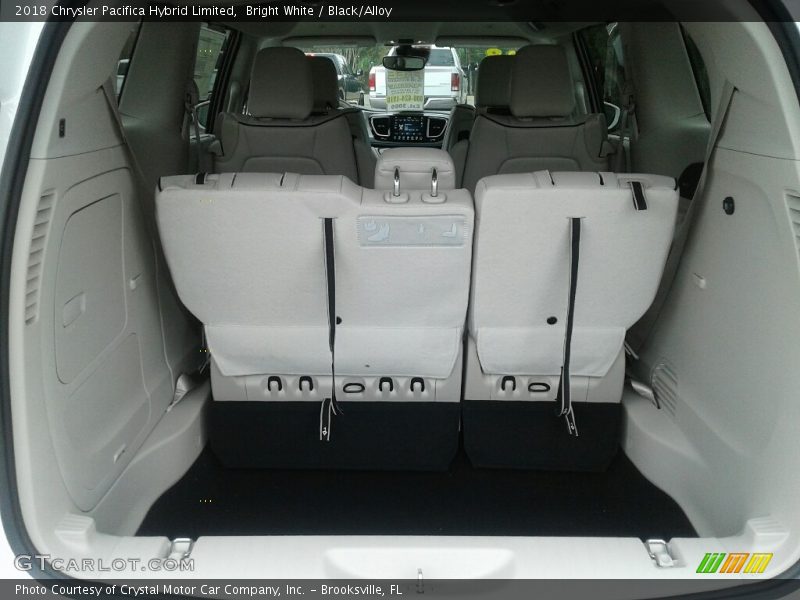 Bright White / Black/Alloy 2018 Chrysler Pacifica Hybrid Limited