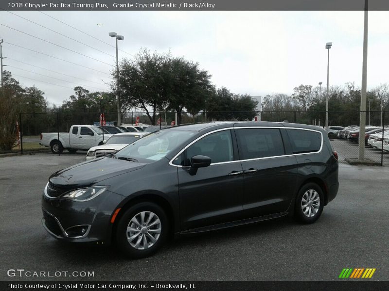 Granite Crystal Metallic / Black/Alloy 2018 Chrysler Pacifica Touring Plus