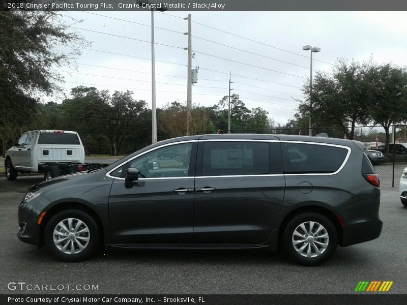 Granite Crystal Metallic / Black/Alloy 2018 Chrysler Pacifica Touring Plus
