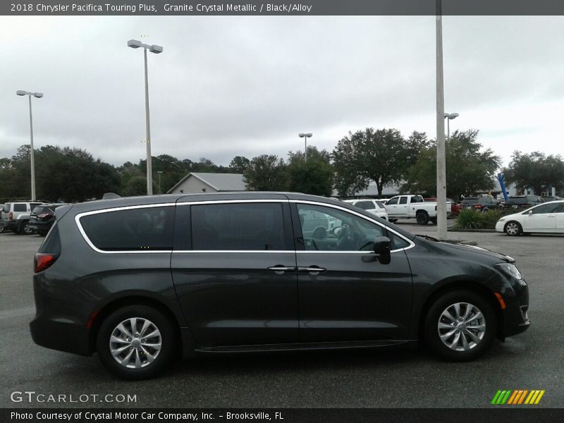 Granite Crystal Metallic / Black/Alloy 2018 Chrysler Pacifica Touring Plus