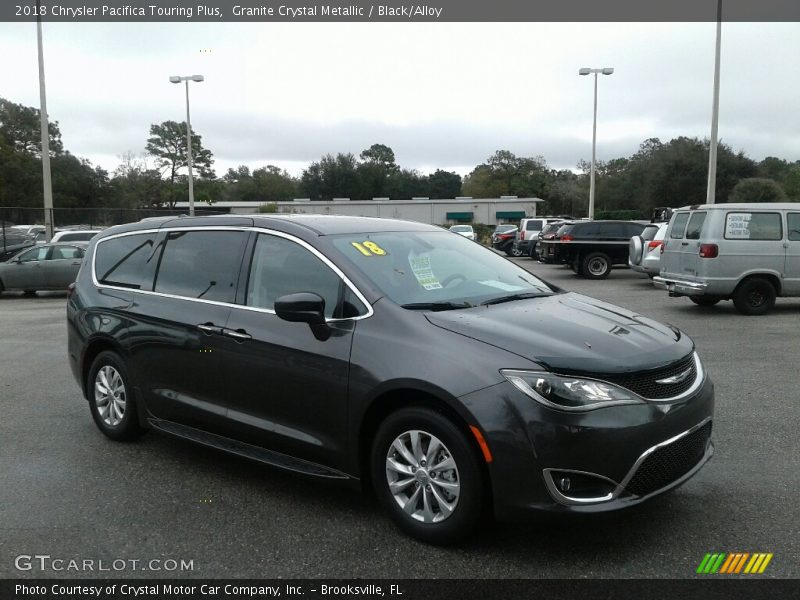 Granite Crystal Metallic / Black/Alloy 2018 Chrysler Pacifica Touring Plus
