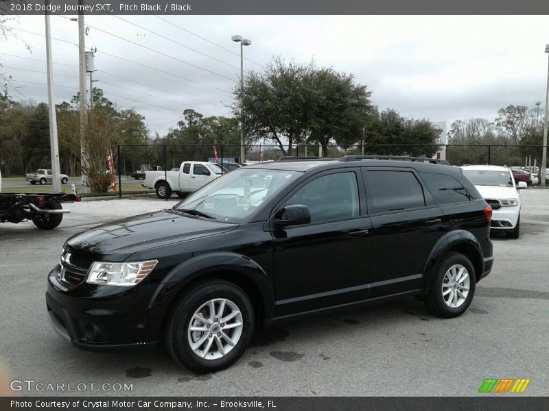 Pitch Black / Black 2018 Dodge Journey SXT