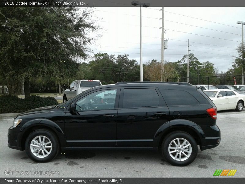 Pitch Black / Black 2018 Dodge Journey SXT