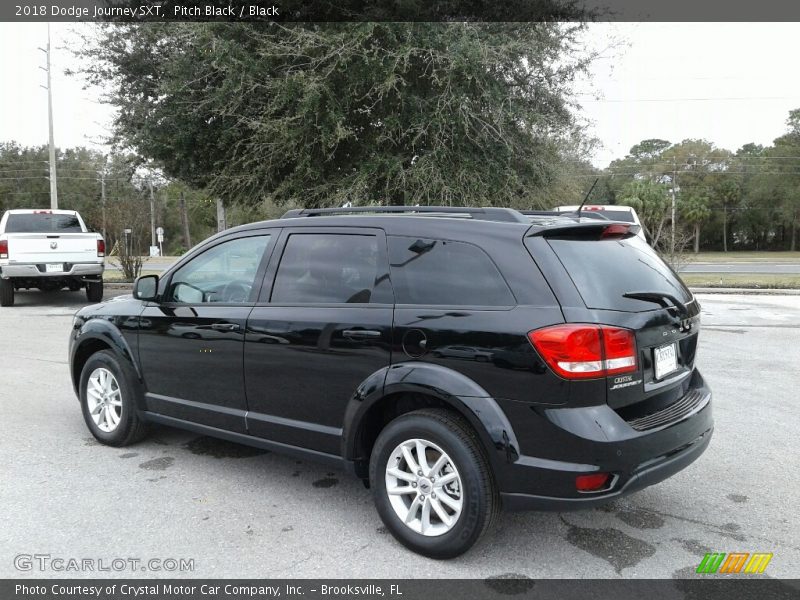 Pitch Black / Black 2018 Dodge Journey SXT