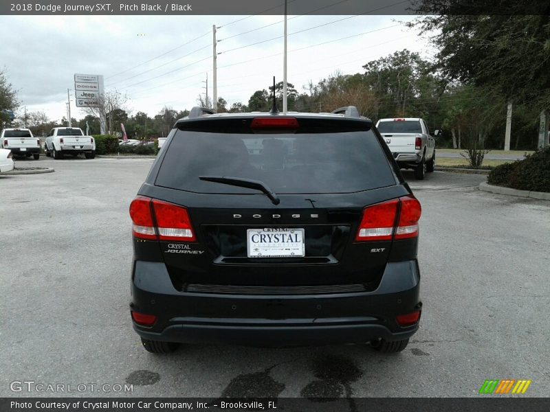Pitch Black / Black 2018 Dodge Journey SXT