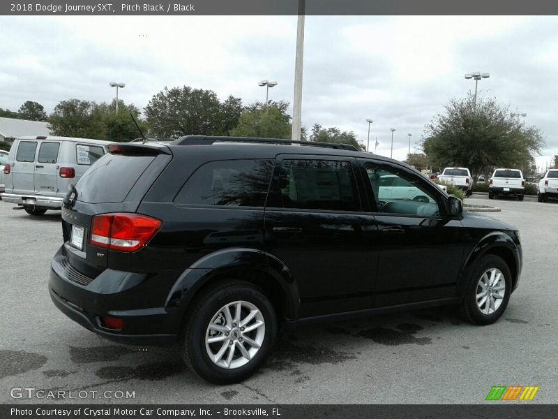 Pitch Black / Black 2018 Dodge Journey SXT