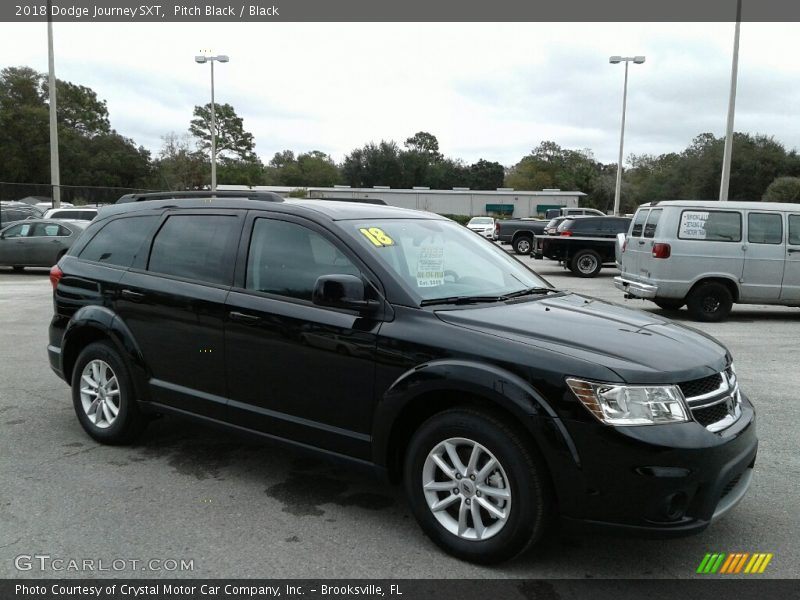 Pitch Black / Black 2018 Dodge Journey SXT