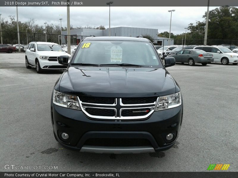 Pitch Black / Black 2018 Dodge Journey SXT