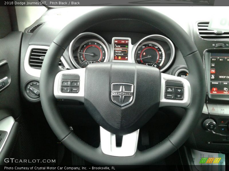 Pitch Black / Black 2018 Dodge Journey SXT