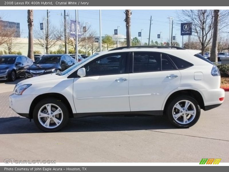 Crystal White / Ivory 2008 Lexus RX 400h Hybrid