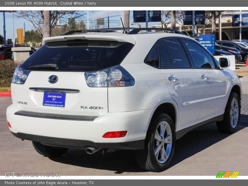 Crystal White / Ivory 2008 Lexus RX 400h Hybrid
