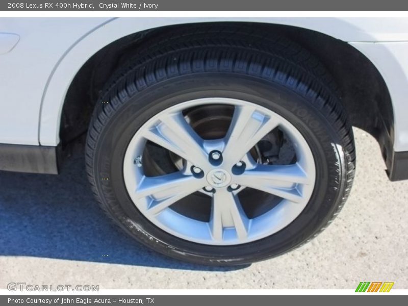 Crystal White / Ivory 2008 Lexus RX 400h Hybrid