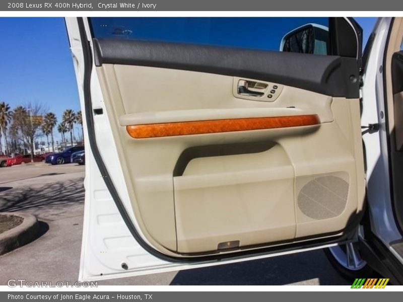 Crystal White / Ivory 2008 Lexus RX 400h Hybrid