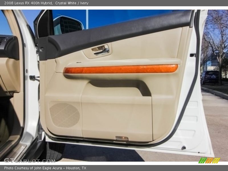 Crystal White / Ivory 2008 Lexus RX 400h Hybrid