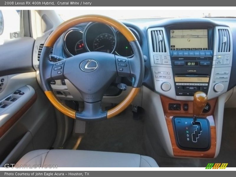 Crystal White / Ivory 2008 Lexus RX 400h Hybrid