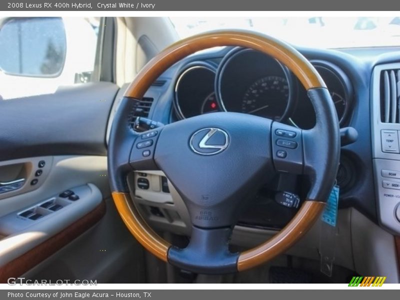 Crystal White / Ivory 2008 Lexus RX 400h Hybrid