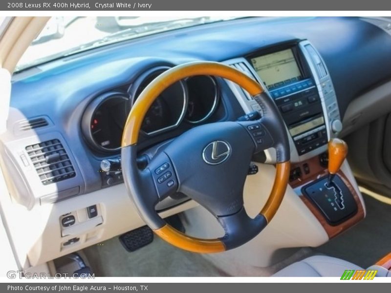 Crystal White / Ivory 2008 Lexus RX 400h Hybrid