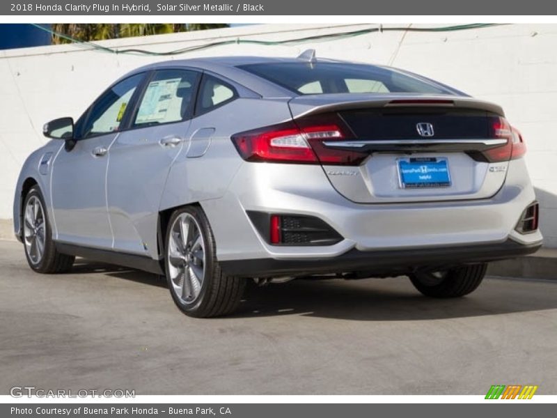 Solar Silver Metallic / Black 2018 Honda Clarity Plug In Hybrid