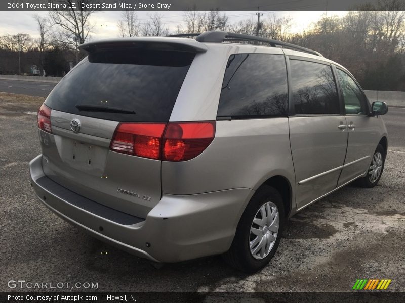 Desert Sand Mica / Stone Gray 2004 Toyota Sienna LE