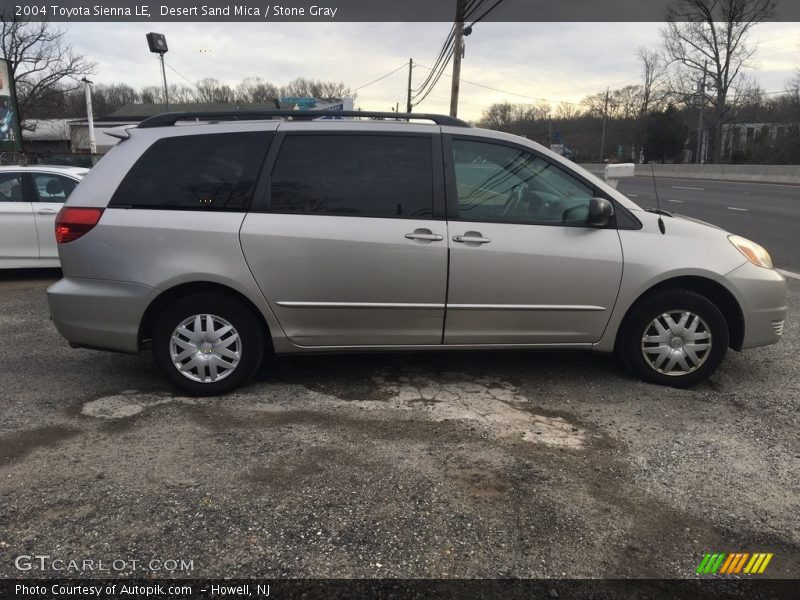 Desert Sand Mica / Stone Gray 2004 Toyota Sienna LE