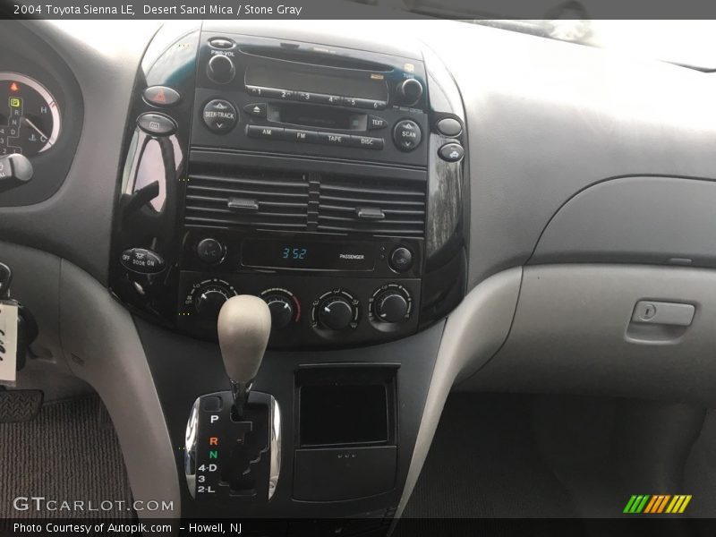Desert Sand Mica / Stone Gray 2004 Toyota Sienna LE