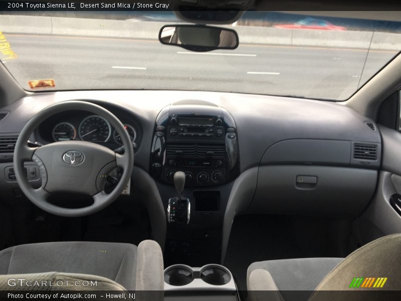 Desert Sand Mica / Stone Gray 2004 Toyota Sienna LE
