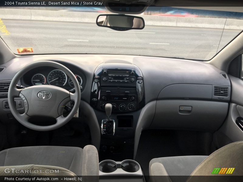 Desert Sand Mica / Stone Gray 2004 Toyota Sienna LE