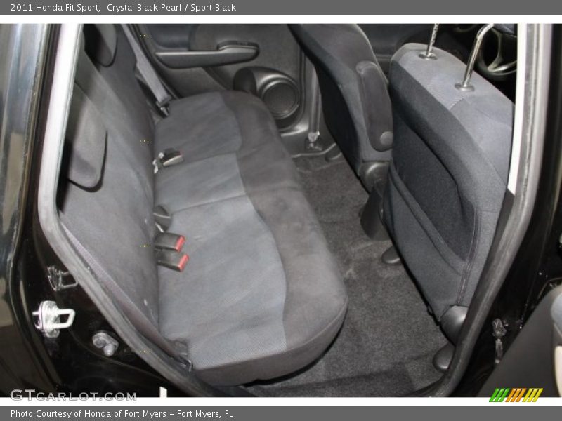Crystal Black Pearl / Sport Black 2011 Honda Fit Sport