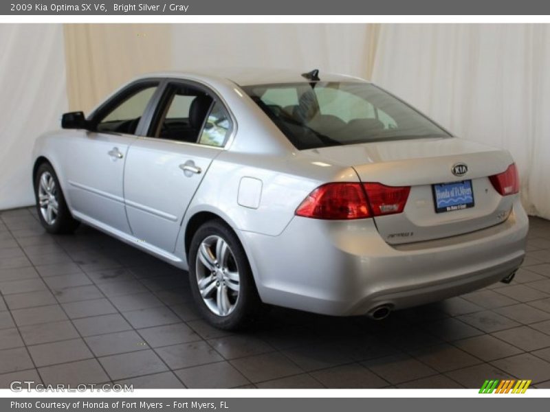 Bright Silver / Gray 2009 Kia Optima SX V6