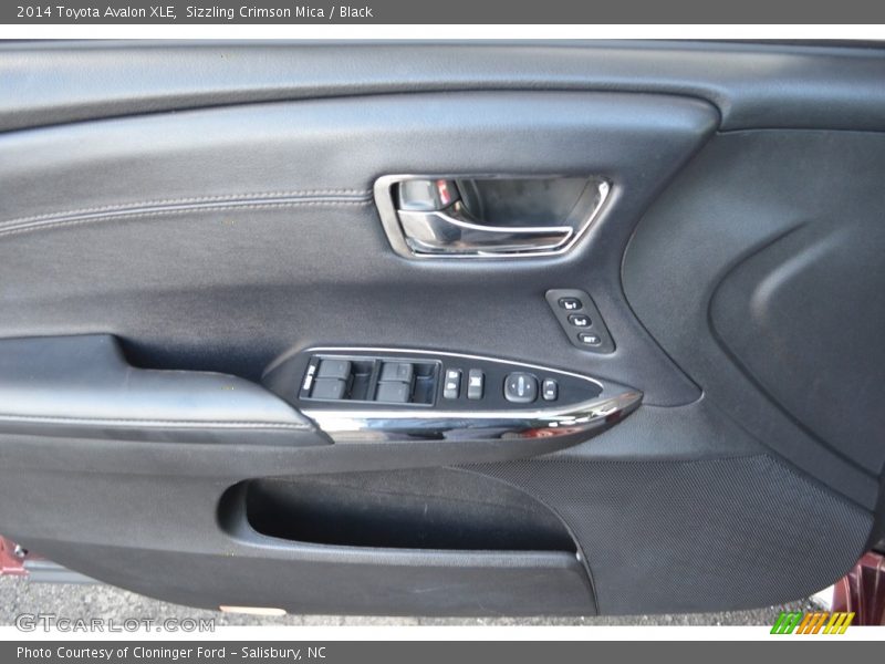 Sizzling Crimson Mica / Black 2014 Toyota Avalon XLE