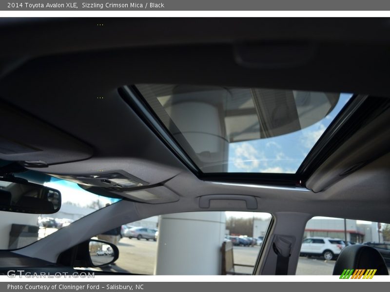 Sizzling Crimson Mica / Black 2014 Toyota Avalon XLE