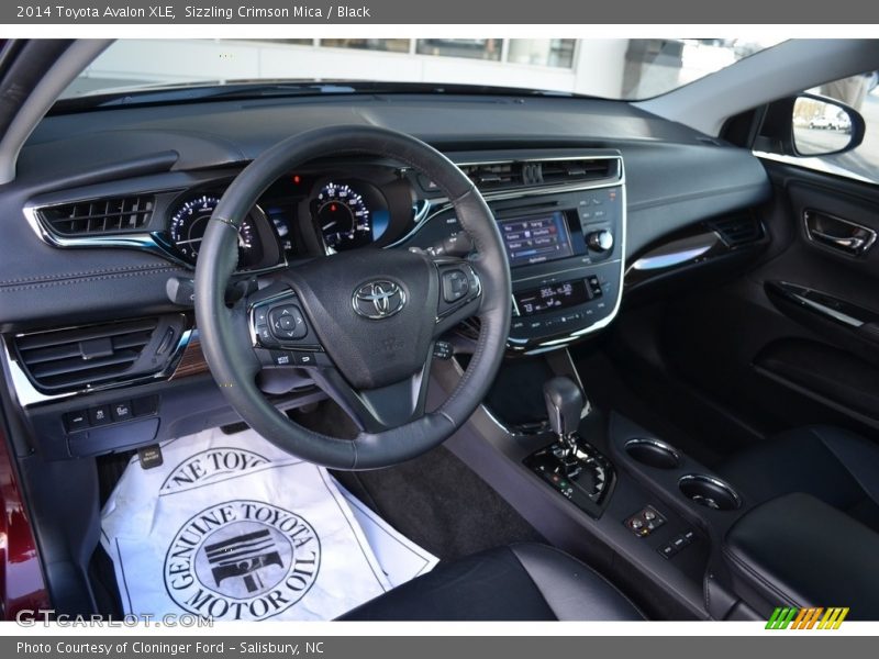 Sizzling Crimson Mica / Black 2014 Toyota Avalon XLE