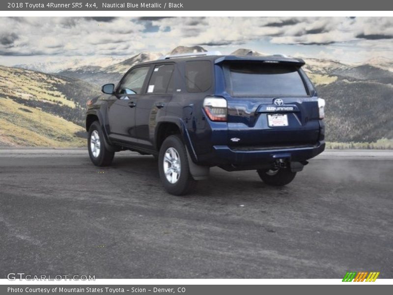 Nautical Blue Metallic / Black 2018 Toyota 4Runner SR5 4x4