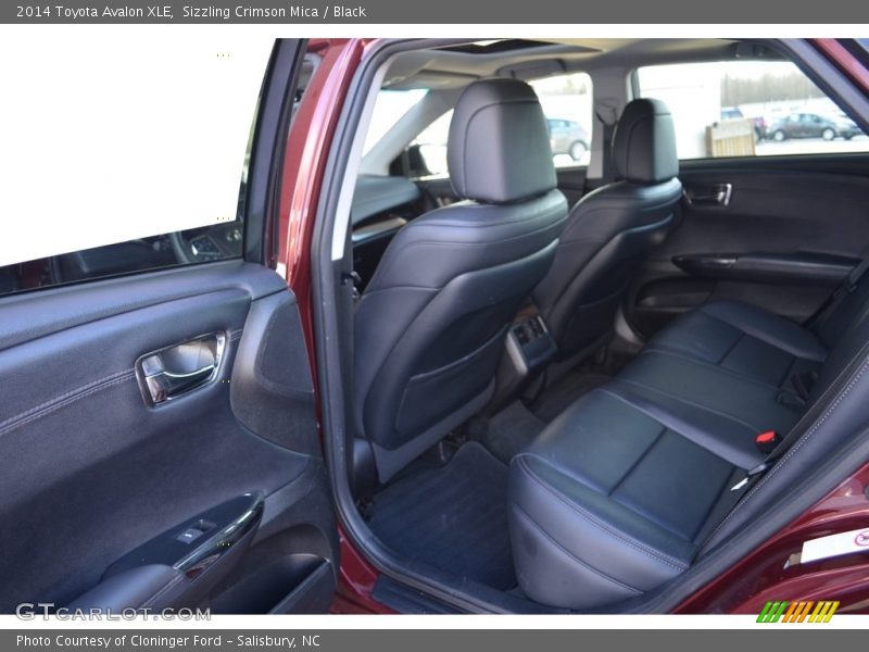Sizzling Crimson Mica / Black 2014 Toyota Avalon XLE